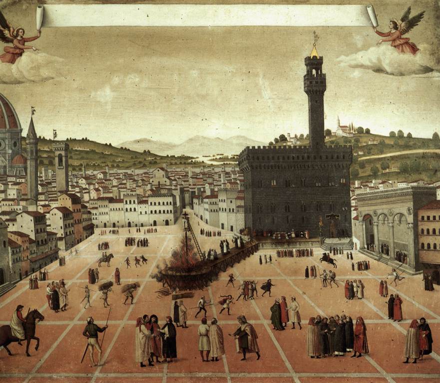 The Execution of Savonarola in the Piazza della Signoria, Florence, 